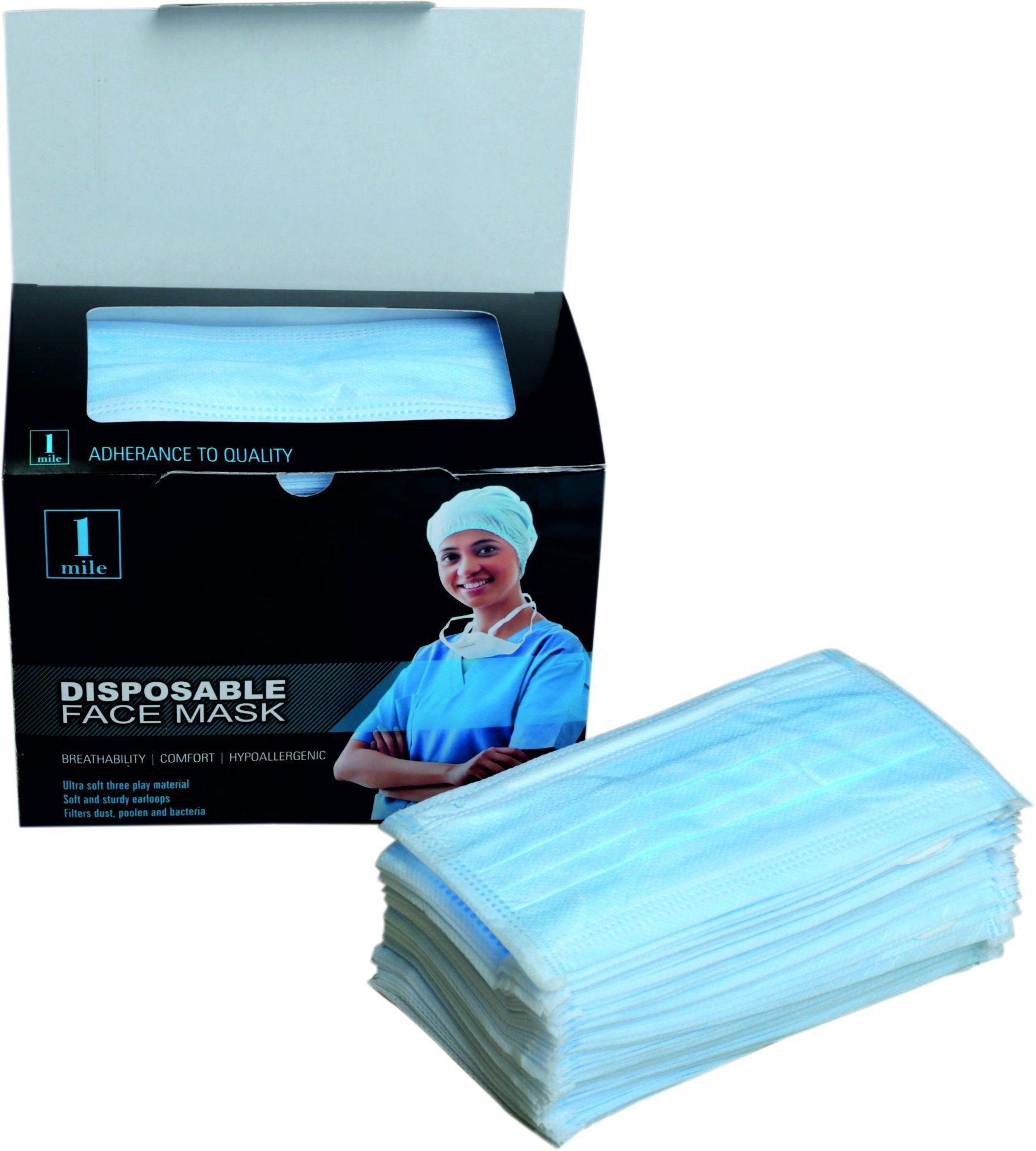 1Mile Disposable Face Mask