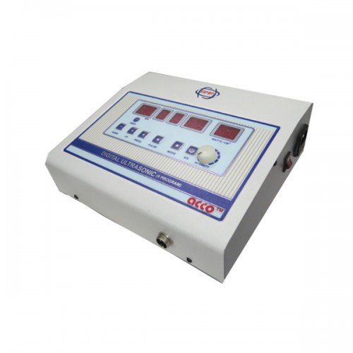 Acco Physiotherapy UltrasoundTherapy Unit (1mhz) (9Programs) with Two Heads