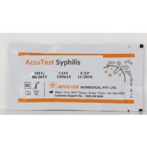 AccuTest Syphilis Rapid Diagnostic Kit for detection of Syphilis ( Treponemal Antibodies)
