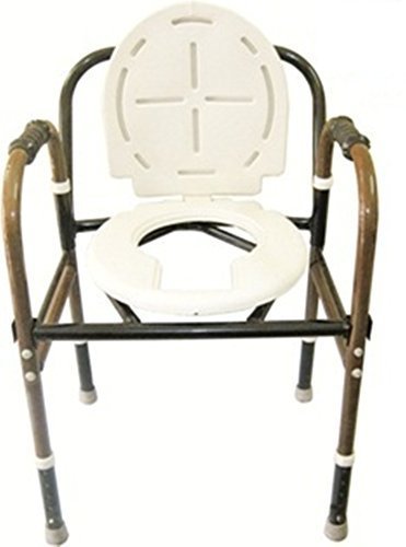 Albio Commode Chair RainbowFolding Height Adjustable withArm Rests - DELUX