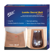 Albio Orthopedic Lumbo Sacral Belt Back Support - Executive (Small)
