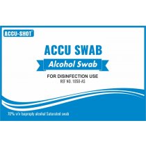 Alcohol Swab (ACCU-SWAB)(6003-AS)100pcs x 100boxes