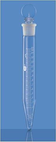 AMBER Plain CENTRIFUGE TUBESCONICAL BOTTOM with Stopper -10ml