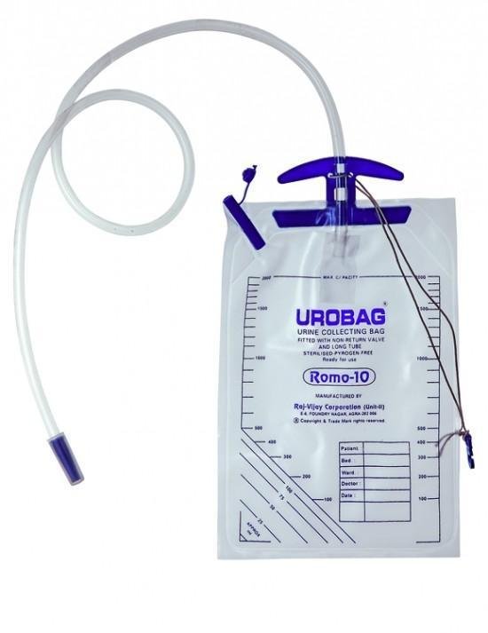 Angiplast Urine Bag with FlowMeter 500 ml UR-13