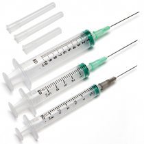 BD Discardit II Syringe 5ml with Needle 23G x 1 inch 100 Pcs Per Box