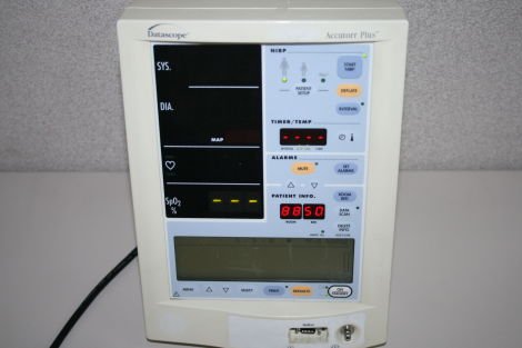 DATASCOPE Accutorr PlusPatient Monitor