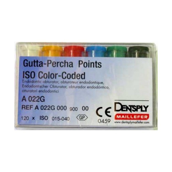Dentsply Gutta Percha Points .06 Taper ISO 15