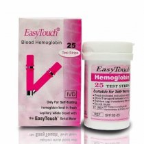 Easy Touch Hemoglobin Test Strips (25 Strips)