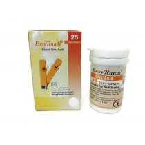 Easy Touch Uric Acid Test Strips (25 Strips)