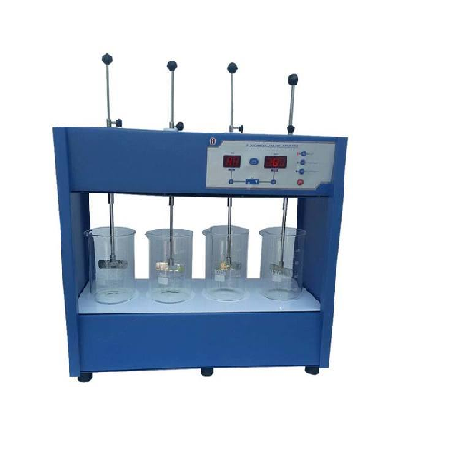 FLOCULATOR JAR TESTAPPARATUS-Digital RPMindicator