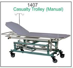 Global Casualy Trolly - 1407 -Manual (Top SS)