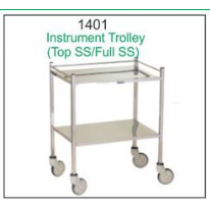 Global Instrument Trolly (Regular) - 1401 - Top SS