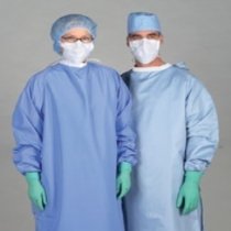 GLOBAL Surgeon Gown (Made from Non Woven Fabric) Size: Universal