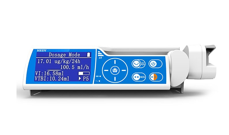 HEDY Syringe Pump - S5 Plus(Four Infusion Mode + DrugLibrary)