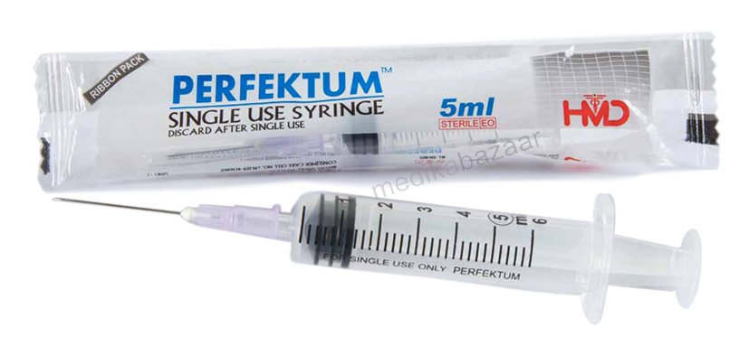 HMD Perfektum Syringe 50 mlwithout Needle 100 pcs per box