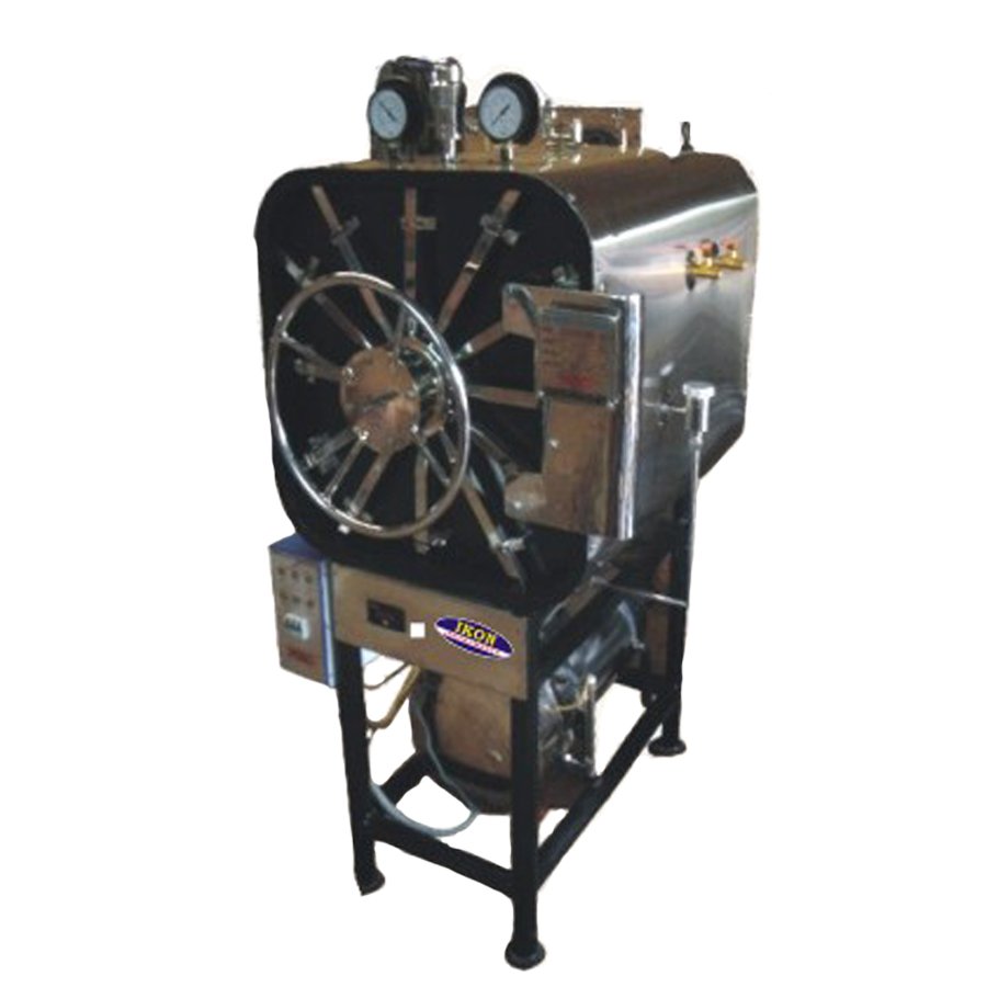IKON IK-106 Horizontal HighPressure Rectangular SteamSterilizer (450 x 600 x900mm)(S.S 304)