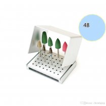 INTELLO IMPORTED BUR BOX AOTOCLAVABLE 48 HOLE