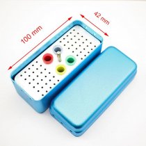 INTELLO IMPORTED BUR BOX AOTOCLAVABLE 60 HOLE