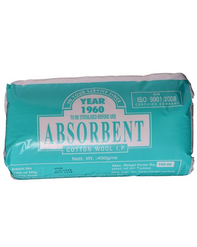 Jaycot ABSORBENT COTTON WOOL400 Gm Nett