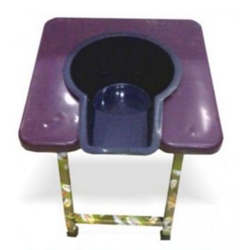 Jeegar Commode Stool With Pot