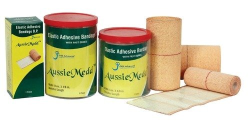 JMS AussieMedd ElasticAdhesive Bandage (08cm X 1.0M ) - Stretched Length