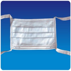 JMS SURGEON MASK 3 PLY withBacteria Filter (IndividuallyPacked in Poly Pouch)