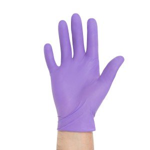 KC Purple Nitrile Extra ExamGloves (L) - 12