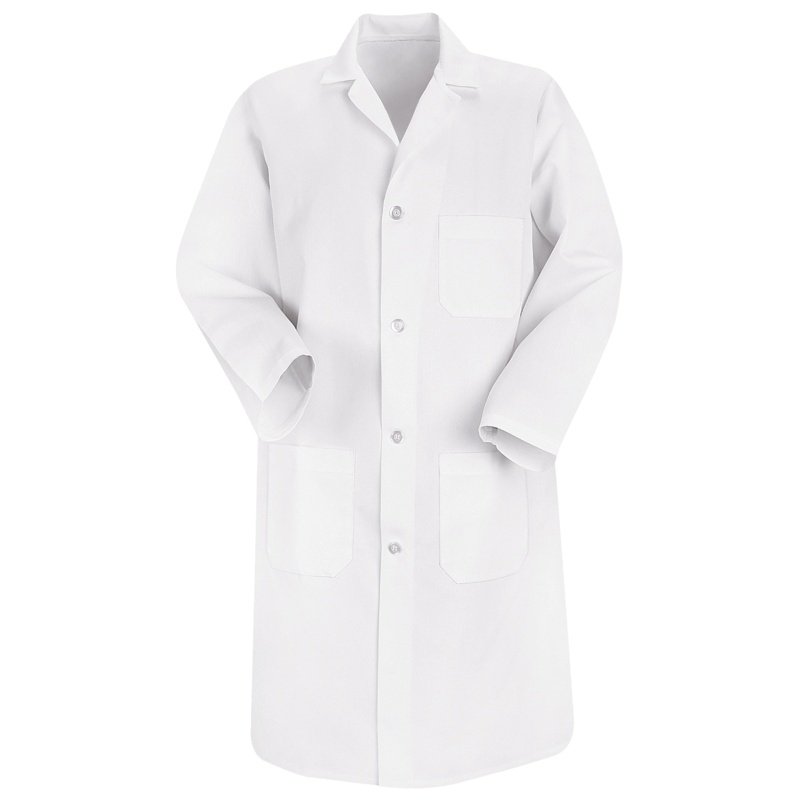 Lab Coat White 40 gsm (200 Pcsin 1 Box)