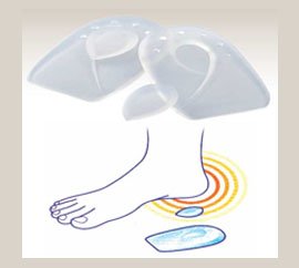LP Heelcare Cushion WithRemoval Pads Medium 325
