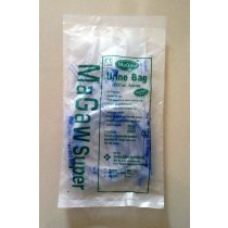 Magaw Urine Collection Bag Upper Outlet Super 2000ml (pouch Pack)