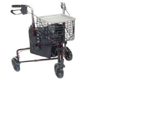 Medequip Steel Tri RollatorMETRT01