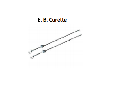 MEDICAL E.B. CURETTE