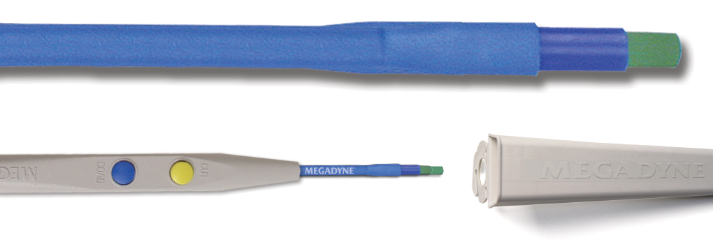 Megadyne Button Switch Pencilwith Modified E-Z CleanCautery Tip and Holster 0037H