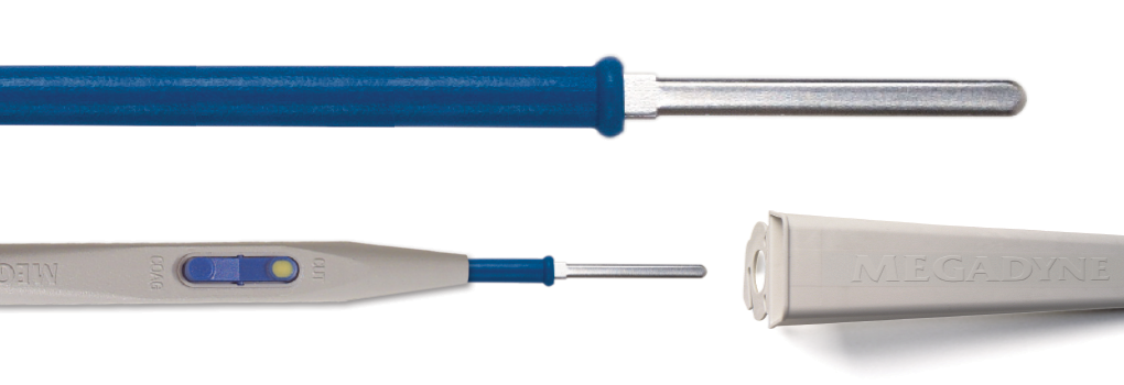 Megadyne Rocker Switch Pencilwith Stainless Steel CauteryTip and Holster - 0038H