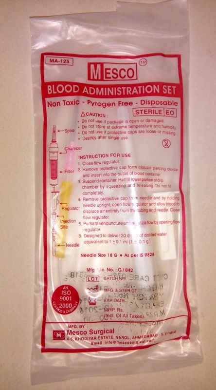 Mesco Blood Administration SetMA 125
