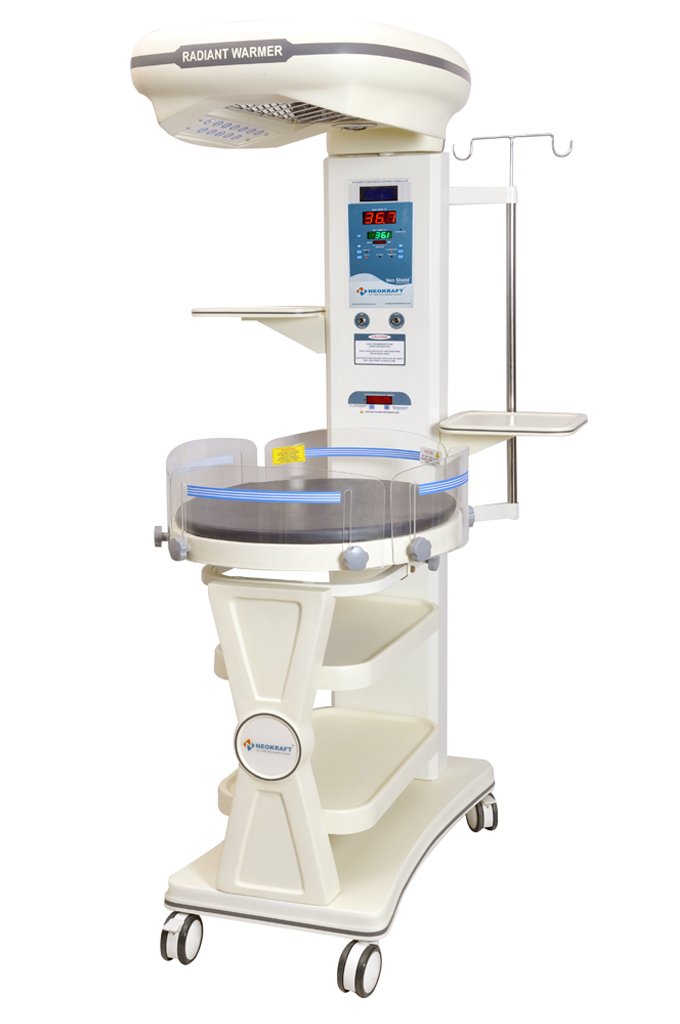 NeoKraft Warmer with TopSurface LED PhototherapyAttached Neo 510