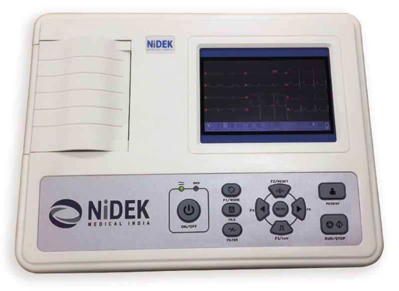 Nidek- ECG Machine 703A (Three Channel )