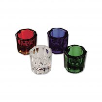 Oro Glass Dappen Dishes Coloured