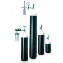 Oxygen Cylinder 330 Litre complete set with flow meter, mask & spanner