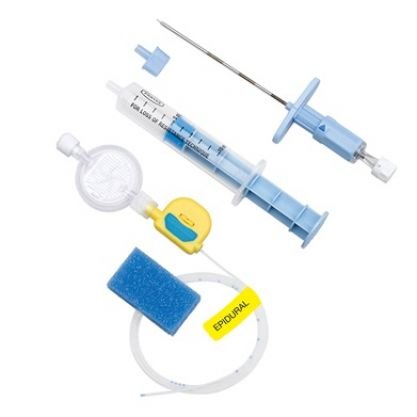 PORTEX EPIDURAL CATHETER 18GLATERAL EYES CLEAR - 10PC/CA
