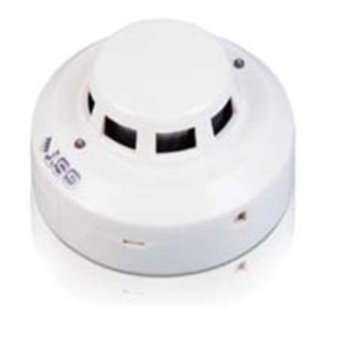 Rakshak Intelligent OpticalSmoke Detector With Base(Make: - GST)