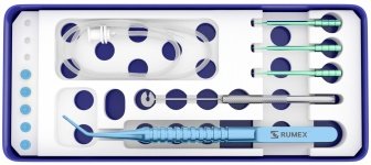 RUMEX Reusable Two Step TrocarSystem with closure valves,23Ga, 1 per box