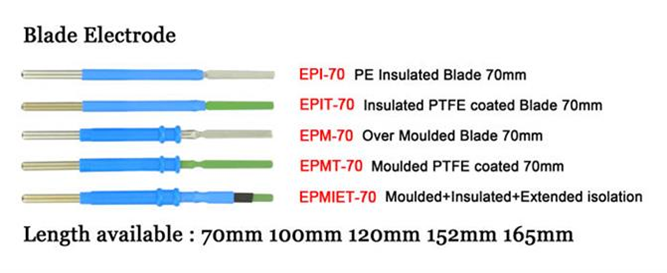 Shuyou Over Moulded BladeElectrode 100mm (EPM-100)