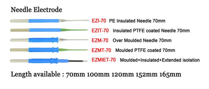Shuyou PE Insulated NeedleElectrode 120mm (EZI-120)