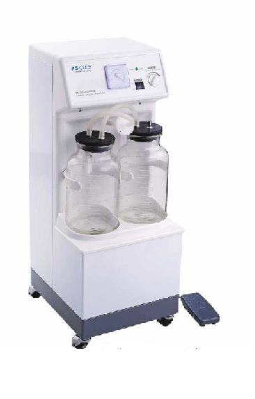 SILVERLINE Double BottlePiston Type Suction MachineWith 45 Litre Capacity