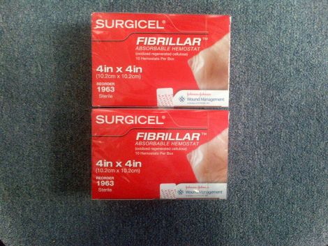 SURGICELÂ® FIBRILLAR (4in x 4in)