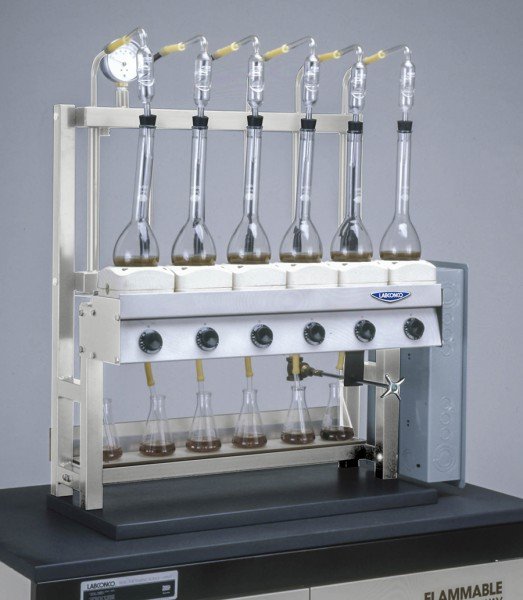 Tanco Kjeldhal distillationunit (unit iof 6 test)