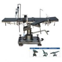Tanvi Major Head - end controlled Hydraulic Operation Table with SS Top & Base