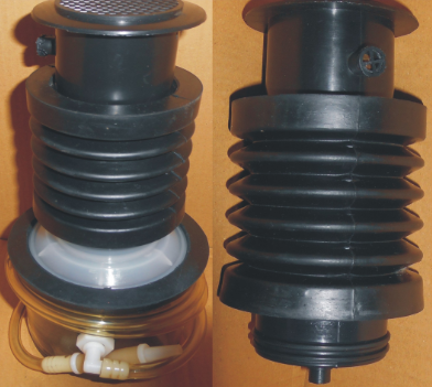 TRACHEAL SUCTION MOUNTED OVERA 600 ML PC JAR BELLOW TYPE
