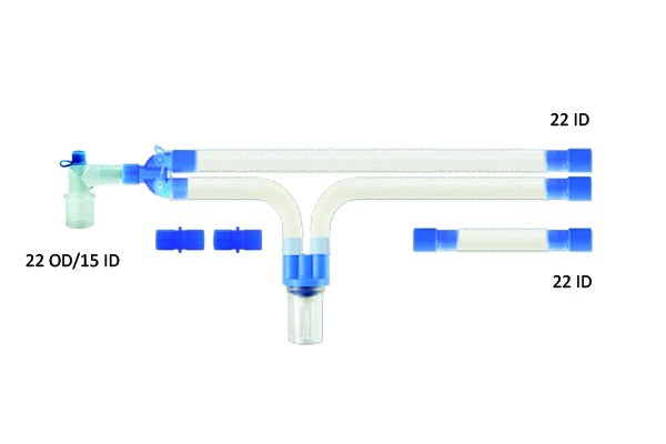 Venticare reusable ventilatorsingle watered trapcircuit-pediatric